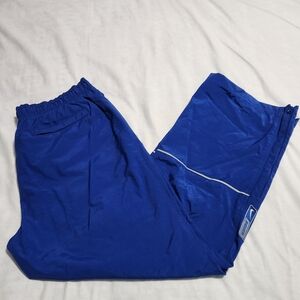 Vintage Nike Bauer Men's Hockey Pants XXL Blue Ankle Zip Waterproof